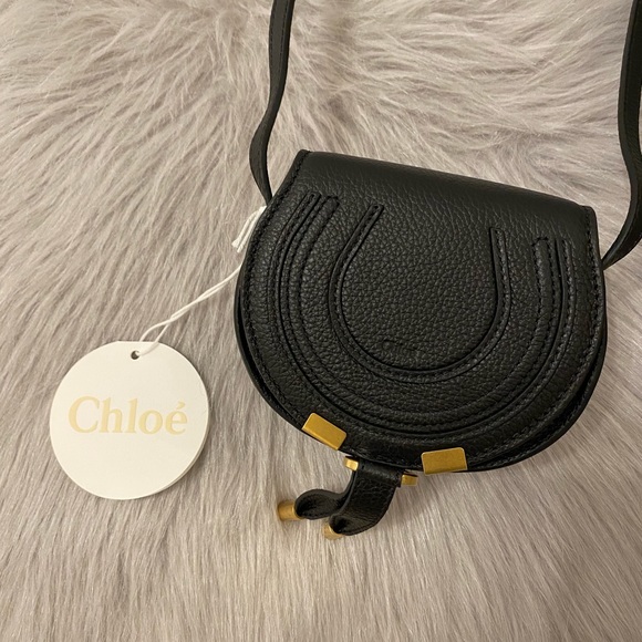 Chloe Handbags - NWT Chloe Marcie Nano Saddle Bag